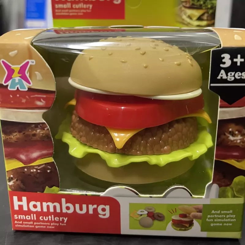Hambúrguer desmontável