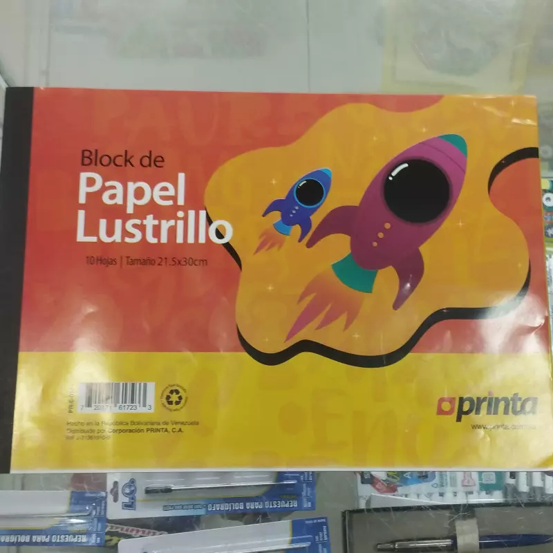 Block de papel Lustrillo