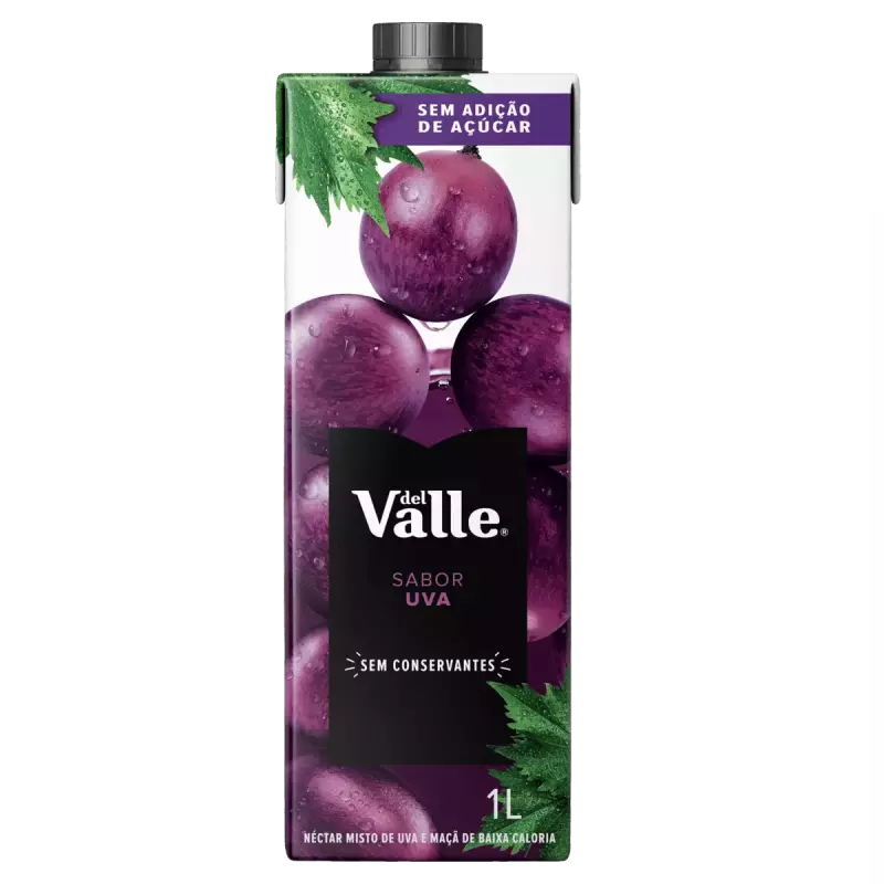 del valle uva cx 1l