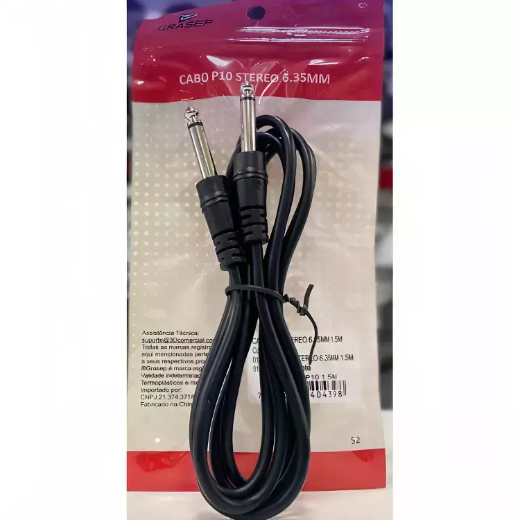 CABO P10 X P10 GRASEP 1,5M D-P10