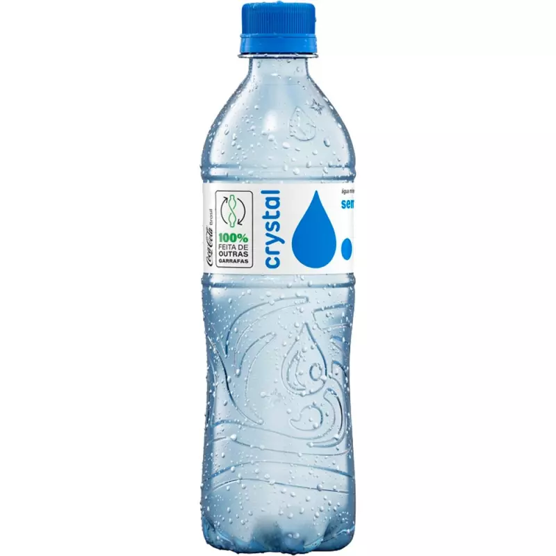 Água Mineral Sem Gás Crystal 500ml