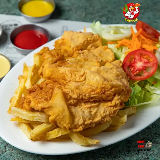 Medio pollo broaster