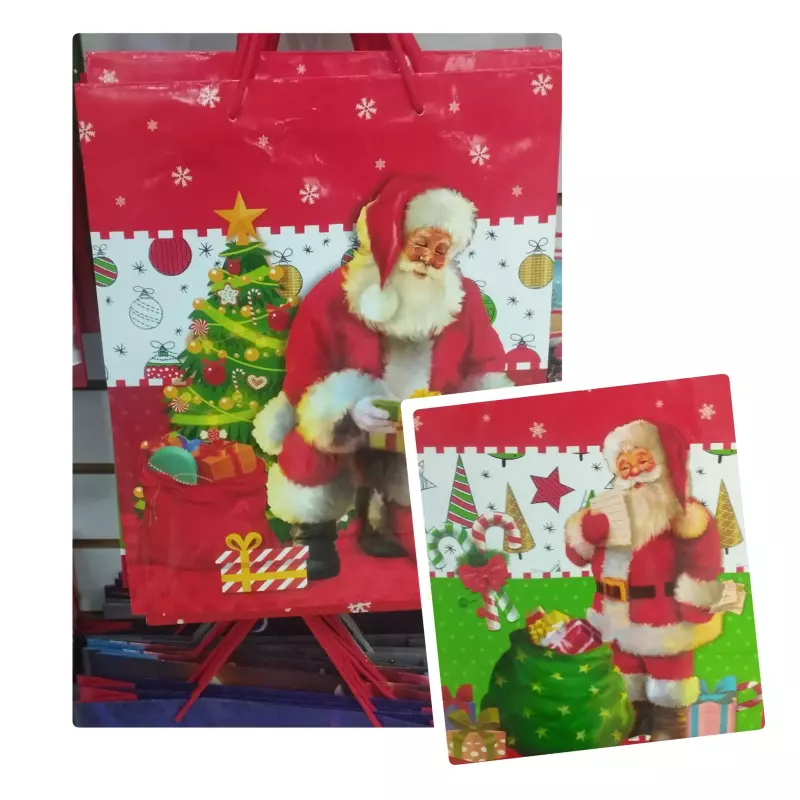 Bolsa de Regalo Mediano Navidad