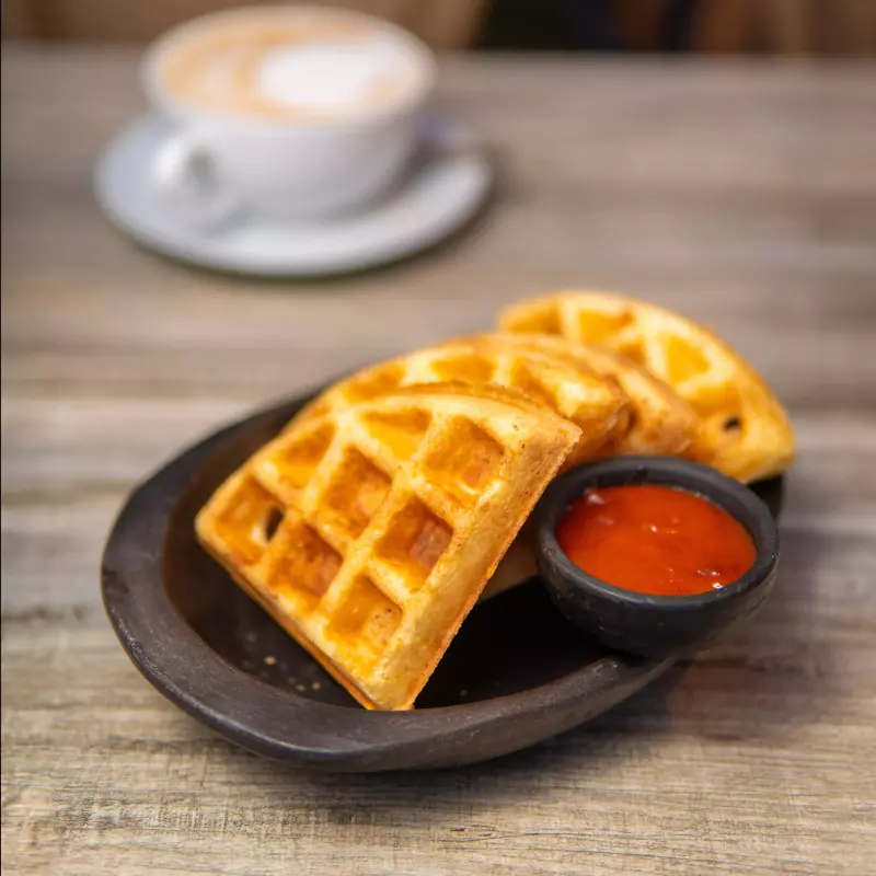 Waffle Pandebono