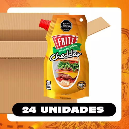 Bulto Fritz Cheddar 145g