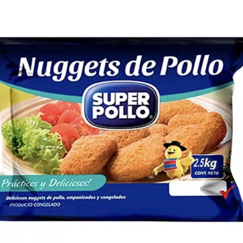 Nuggets de pollo Súper pollo 2.5kilo