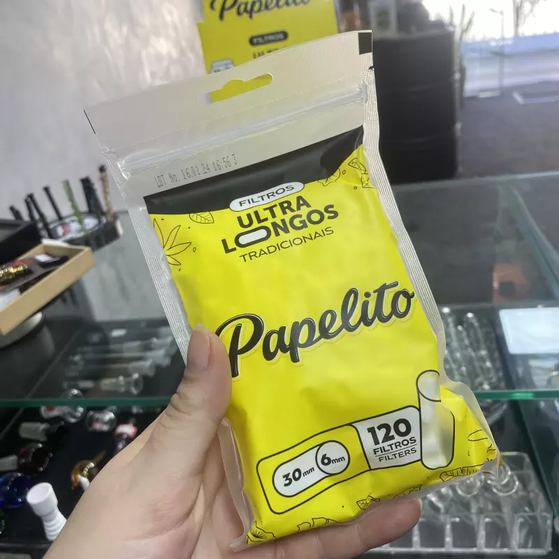 Novo filtro Papelito ultra longo