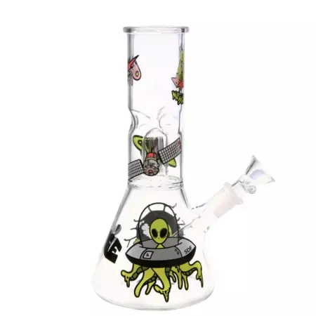 BONG DE  VIDRO PERCOLATOR STICKERS