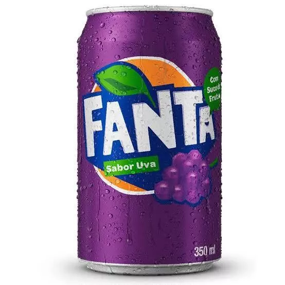 Fanta uva lata