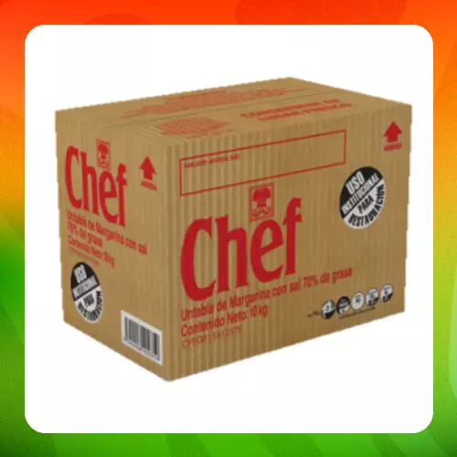 Caja Cheff Margarina C/Sal 5kg