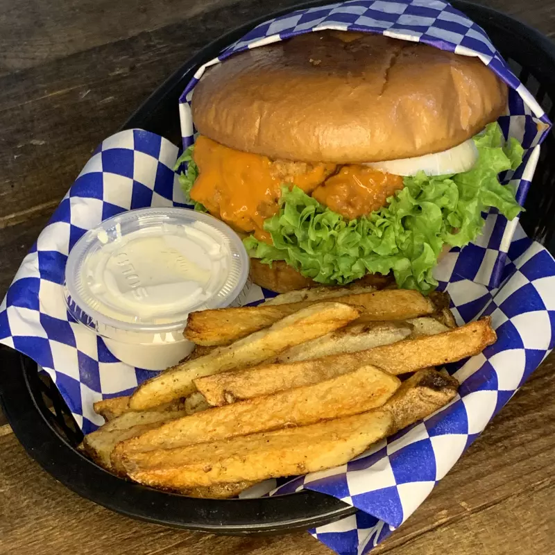 Hamburguesa de boneless