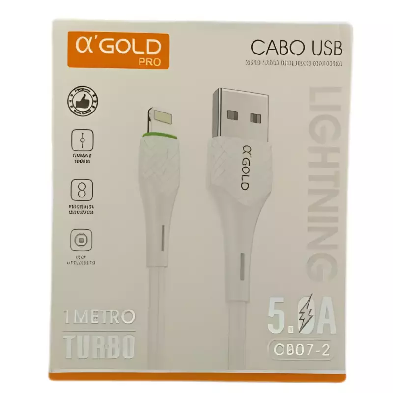 CABO GOLD PLUS USB/LIGHTINING CB07-2