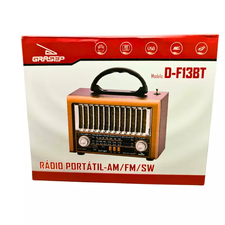 RADIO GRASEP FM/BLUETOOTH D-F13BT