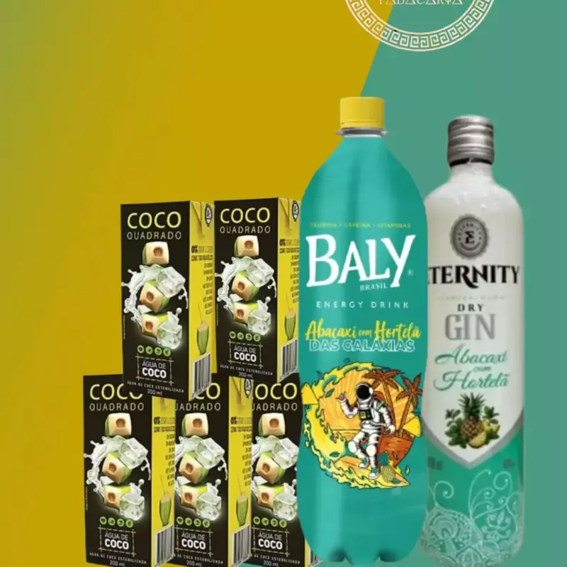 COMBO GIN ETERNITY ABACAXI E HORTELÃ