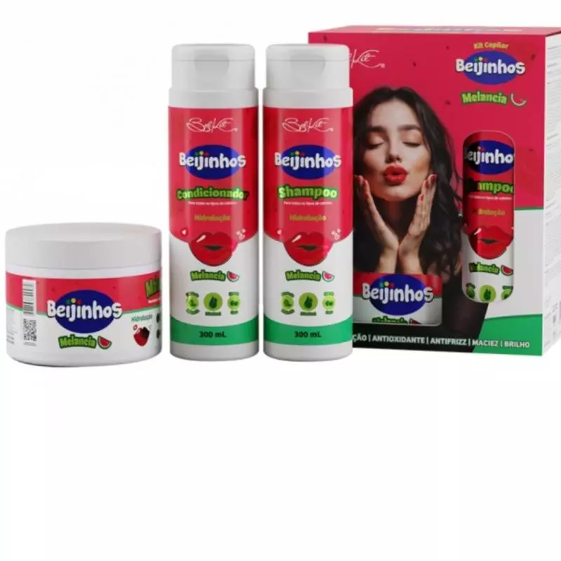Kit Capilar Beijinho Melancia