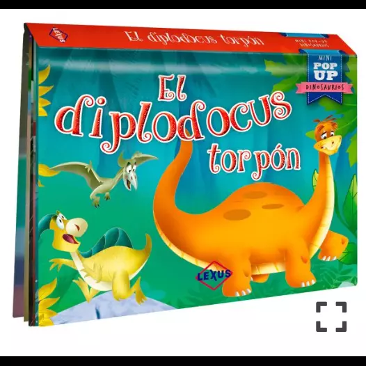 El diplodocus torpón - POP UP