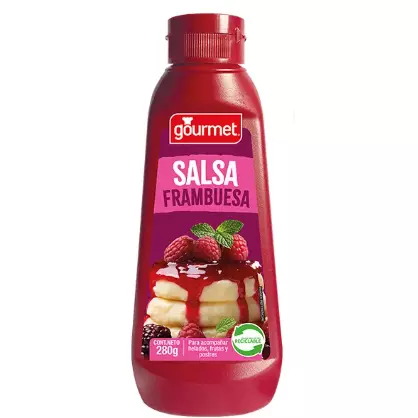 SALSA FRAMBUESA 280G GOURMET