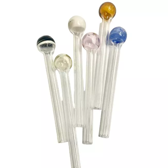 PITEIRA DE VIDRO BOLA COLORIDA