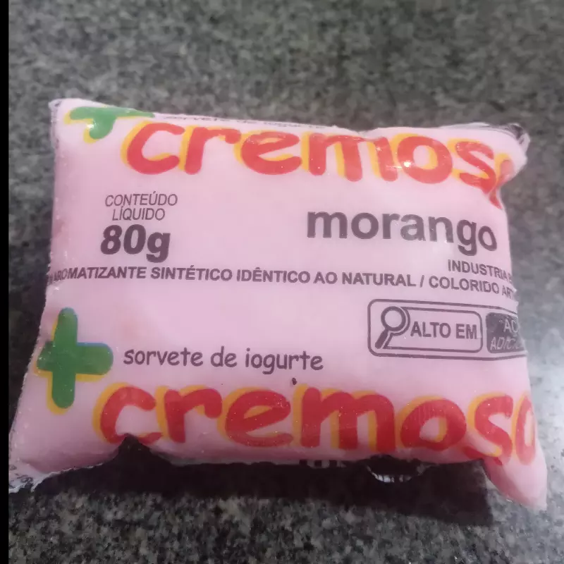 CREMOSO SABOR MORANGO