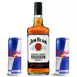 Whisky Jim Beam Com Red Bull