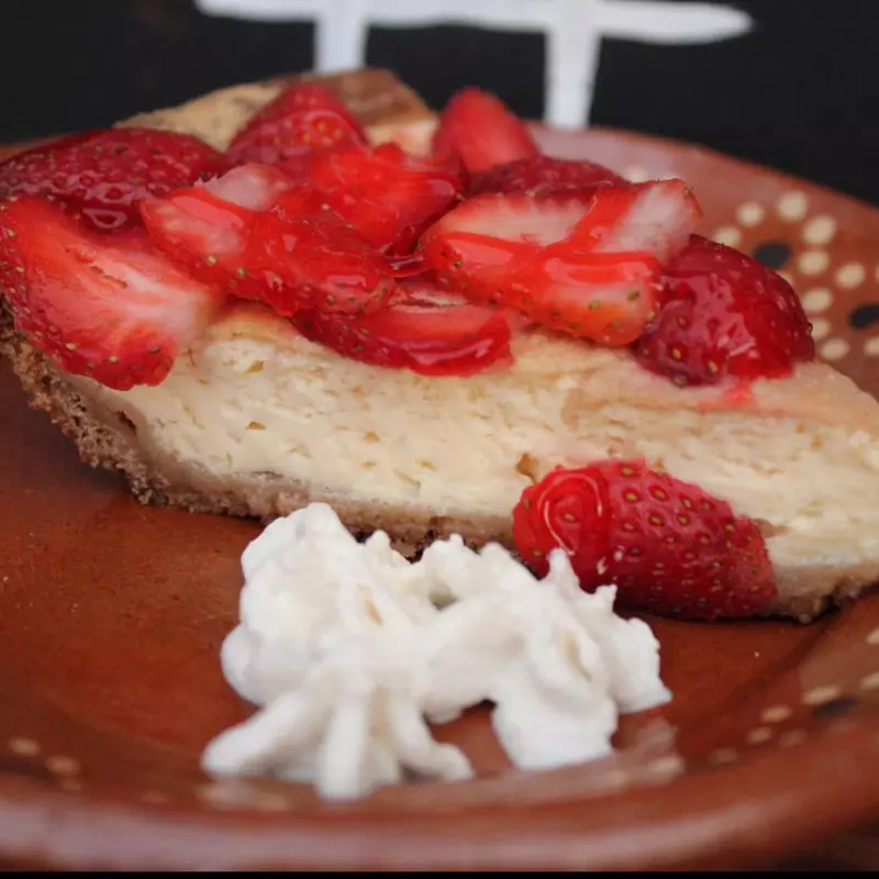 Pay de Queso con Frutas