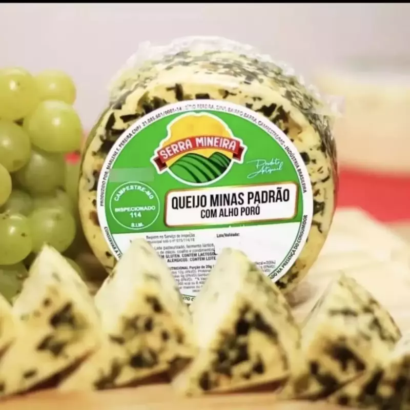 Minas Padrão Temperado Alho Poró