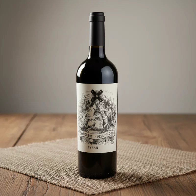 VINHO CORDERO CON PIEL LOBO SYRAH