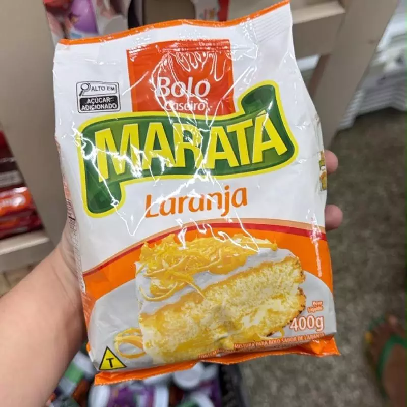 Mistura de Bolo - Laranja