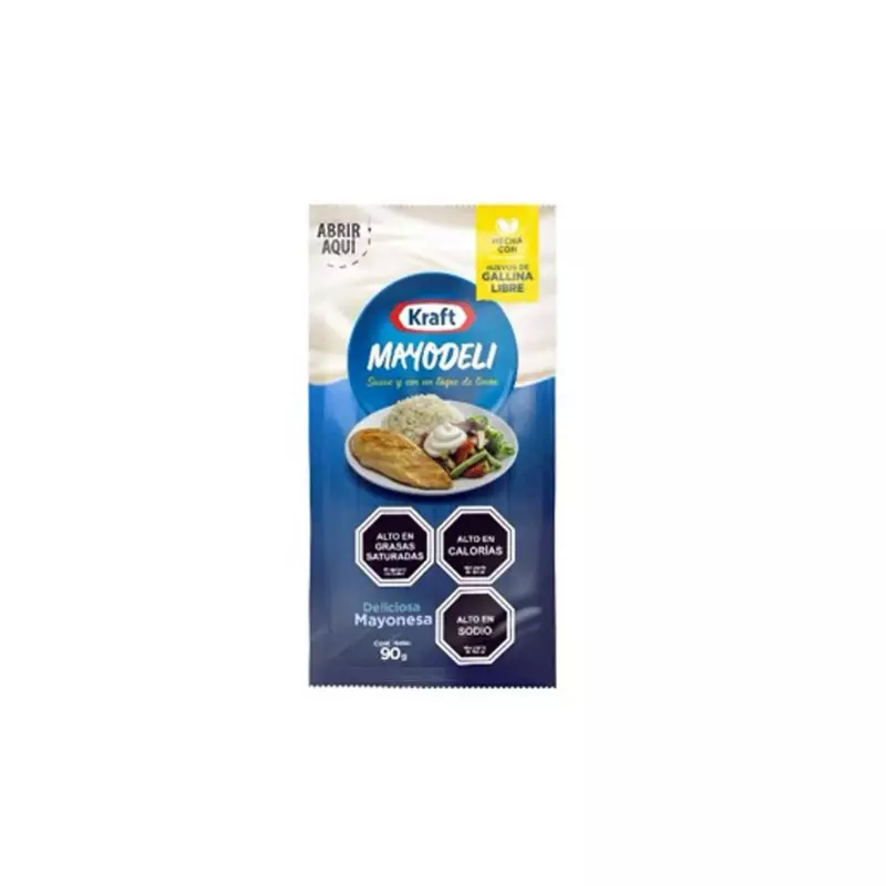 Mayonesa Kraft 90 Grs