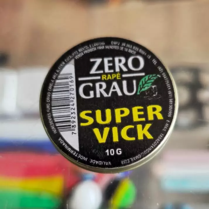 RAPÉ ZERO GRAU 10G SUPER VICK