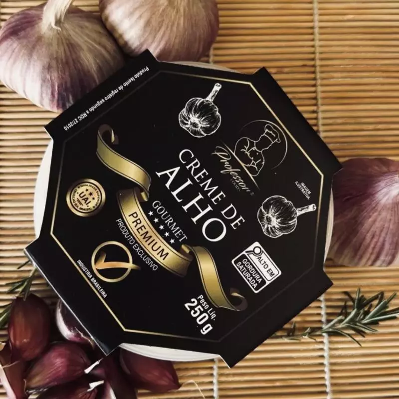 PATÊ DE CREME DE ALHO TRADICIONAL