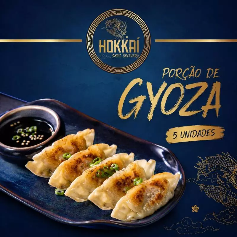 Gyoza porção 5 unidades