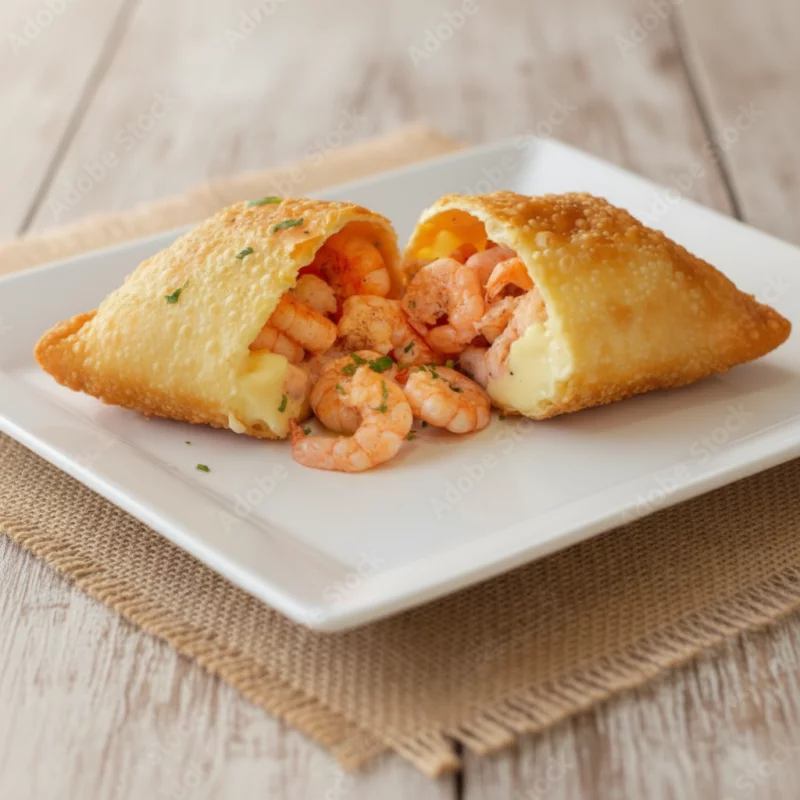 PASTEL CAMARÃO &  CREAM CHEESE