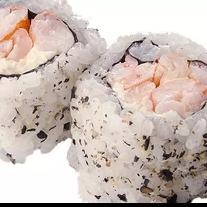 4 peças de Uramaki de camarão