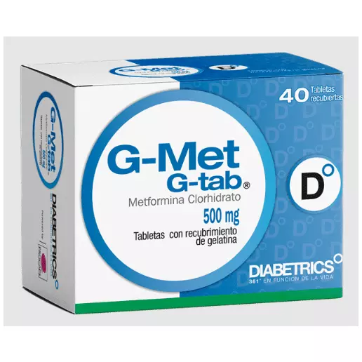 G MET 40 TABLETAS