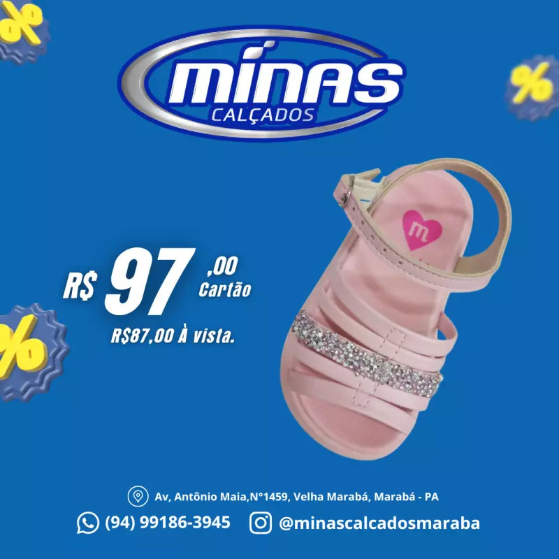 Sandália Rosa RF:2733108