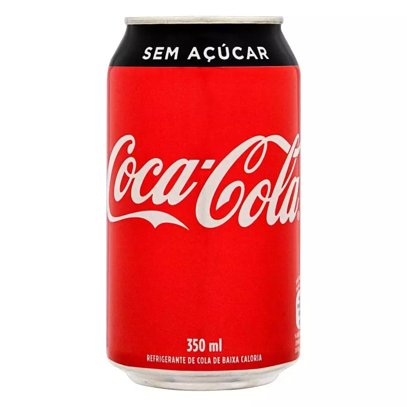 Coca Cola Sem Açucar 350ml