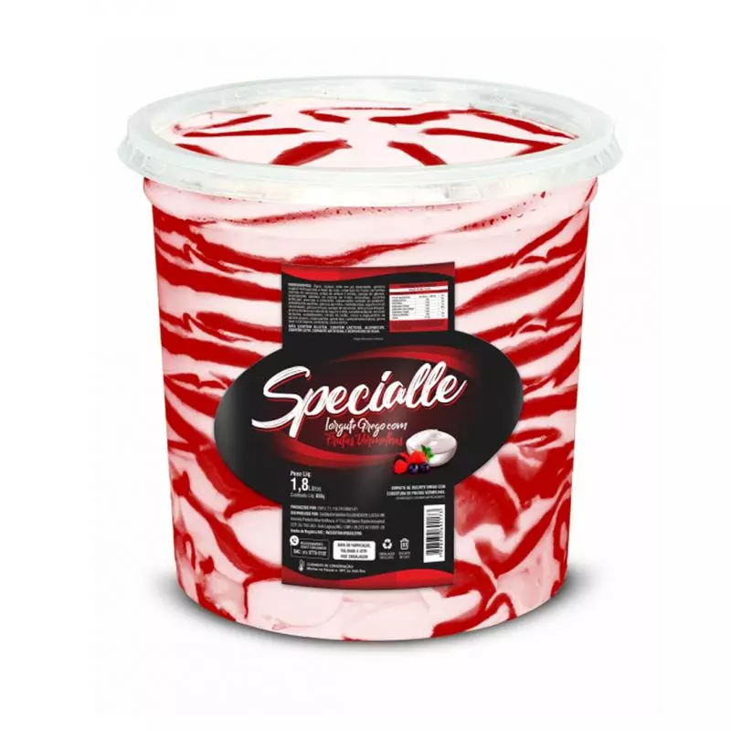 Specialle Grego com Frutas Vermelha Pote 1,8l