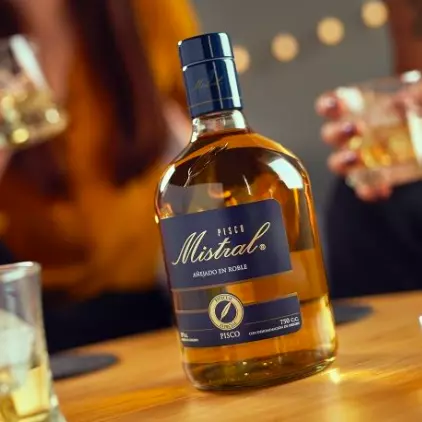 BOTELLA PISCO MISTRAL