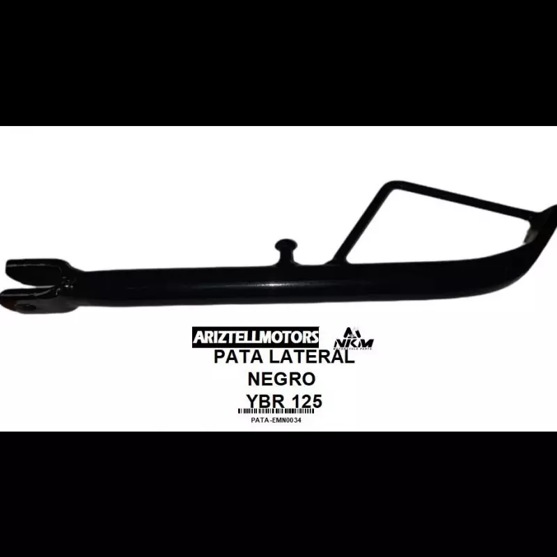 PATA LATERAL NEGRO YBR125