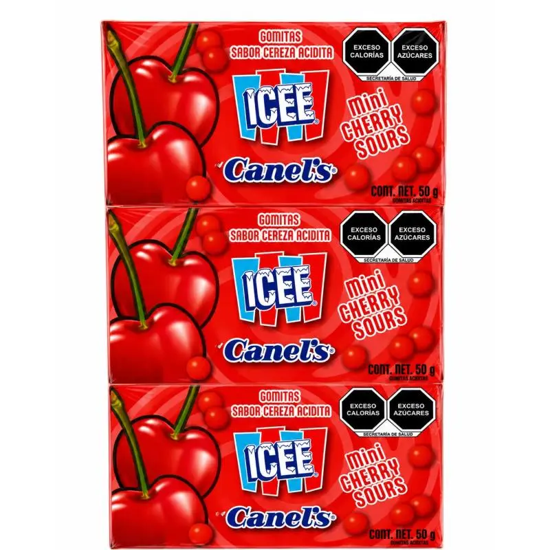 Mini gomitas acidias x 9 unidades