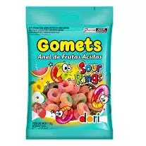 BALA DE GOMA GOMETS  ANEL ACIDA 150G