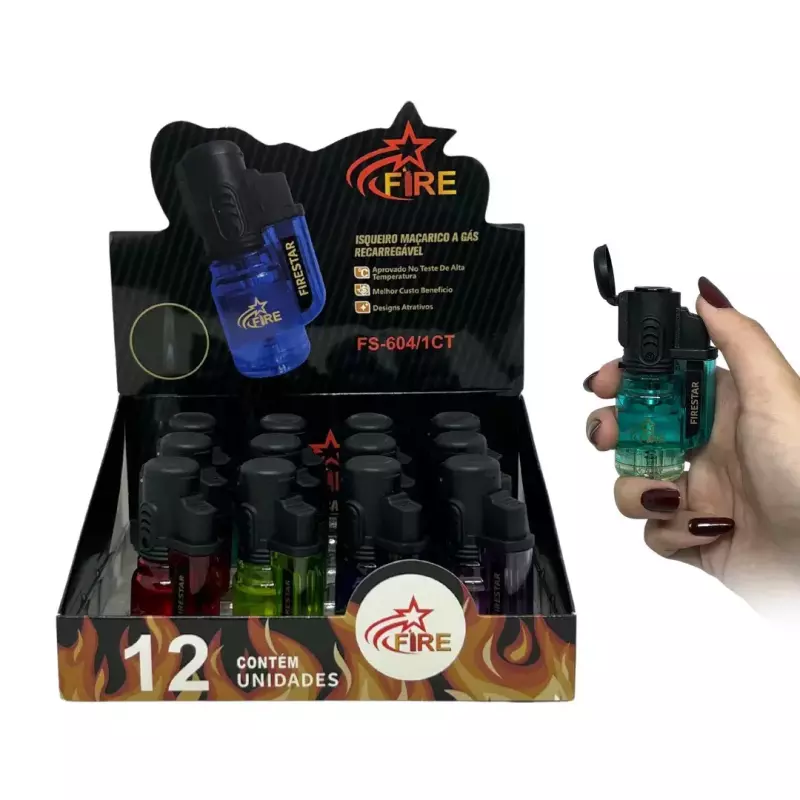 Isqueiro Maçarico Firestar PLUG