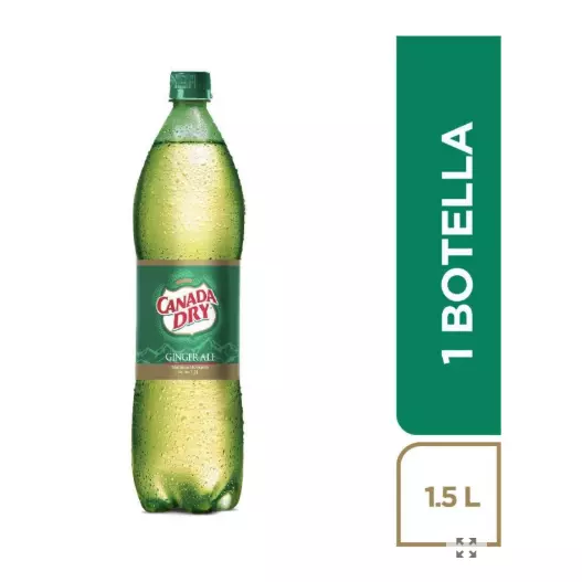 Gaseosa canada dry 1.5 litros
