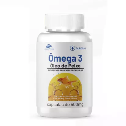 Cápsulas omega 3 óleo de peixe