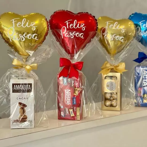Cx de  Chocolate c/ Balão