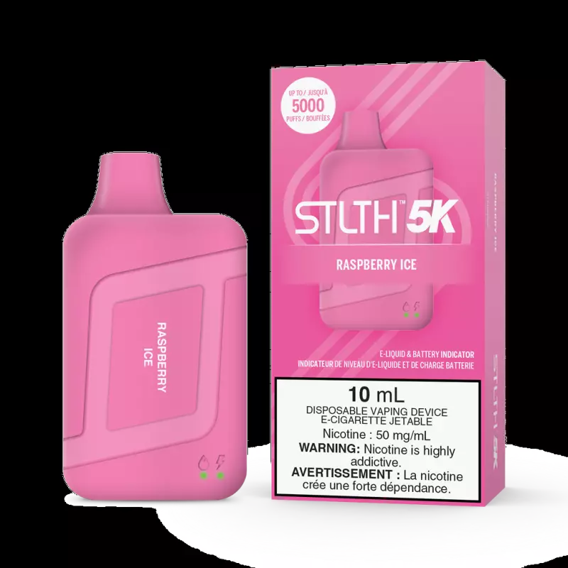 RASPBERRY ICE 🍒🍓 ❄️ (5.000 PUFFS)
