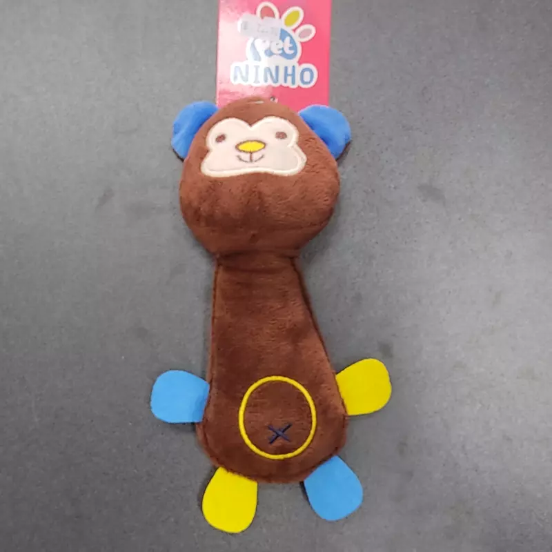 Pelúcia trio Happy Marrom