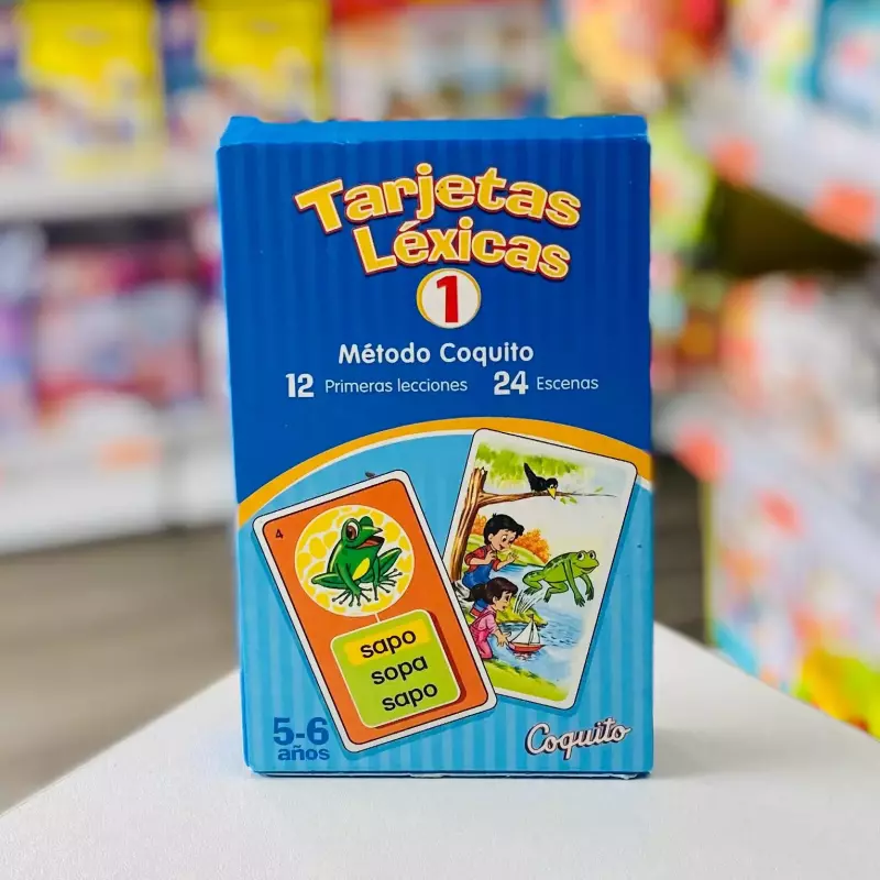 TARJETAS LÉXICAS 1 - COQUITO