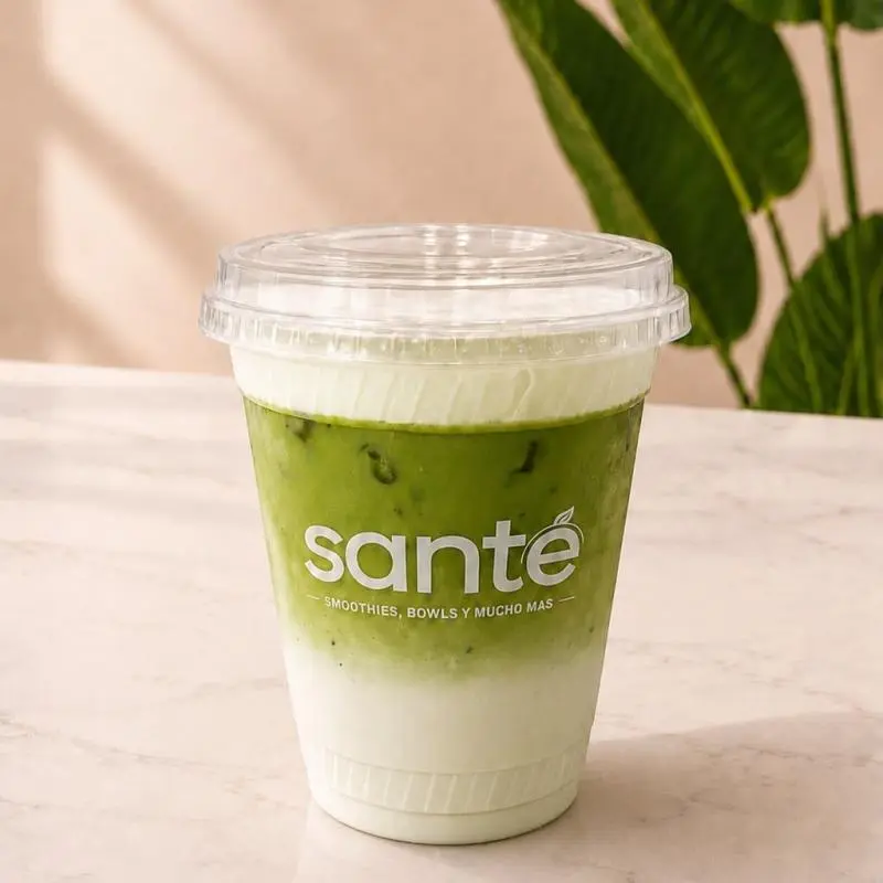 Matcha Foam Latte Frío